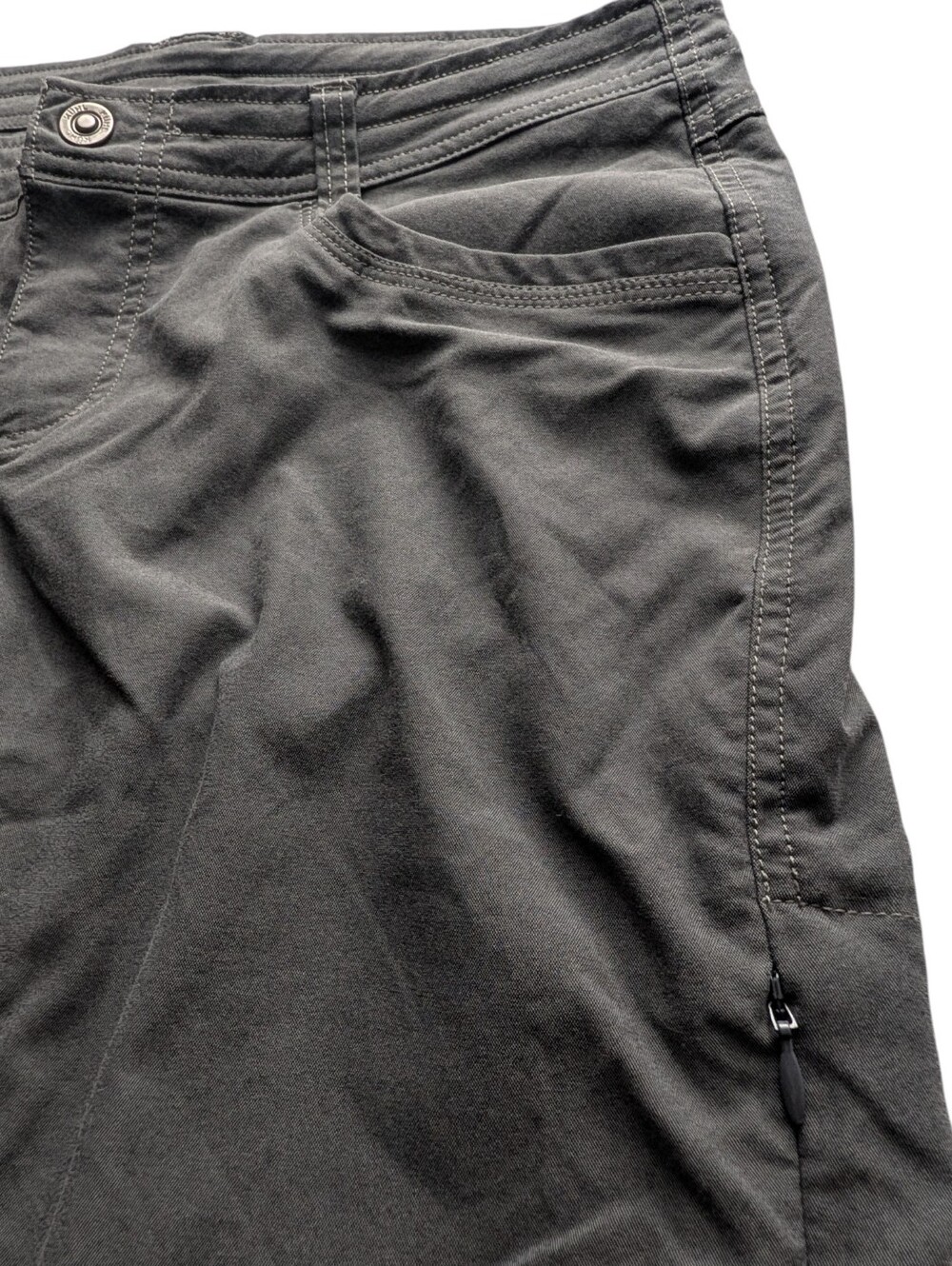 Kuhl Splash Capri Stretch Performance Hiking Trekking Climbing Trail 10 Gray - Picture 3 of 10
